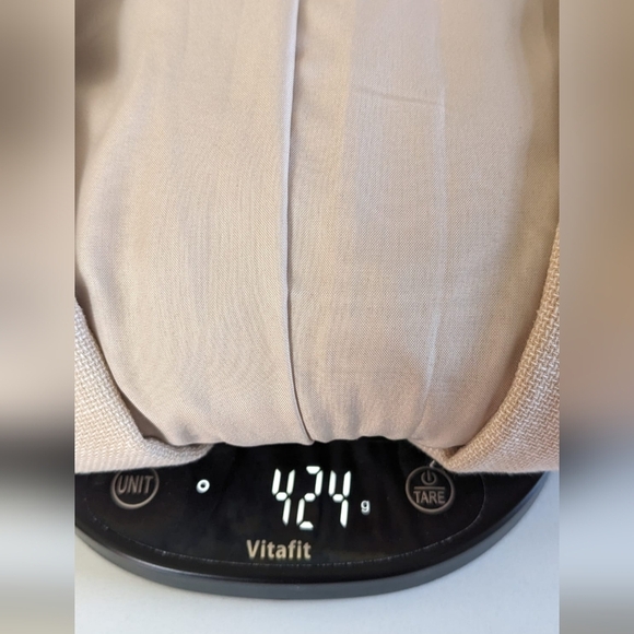 Ann Taylor Linen Cotton Women's  One Button‎ Office Career Blazer Size 18T - Picture 8 of 8